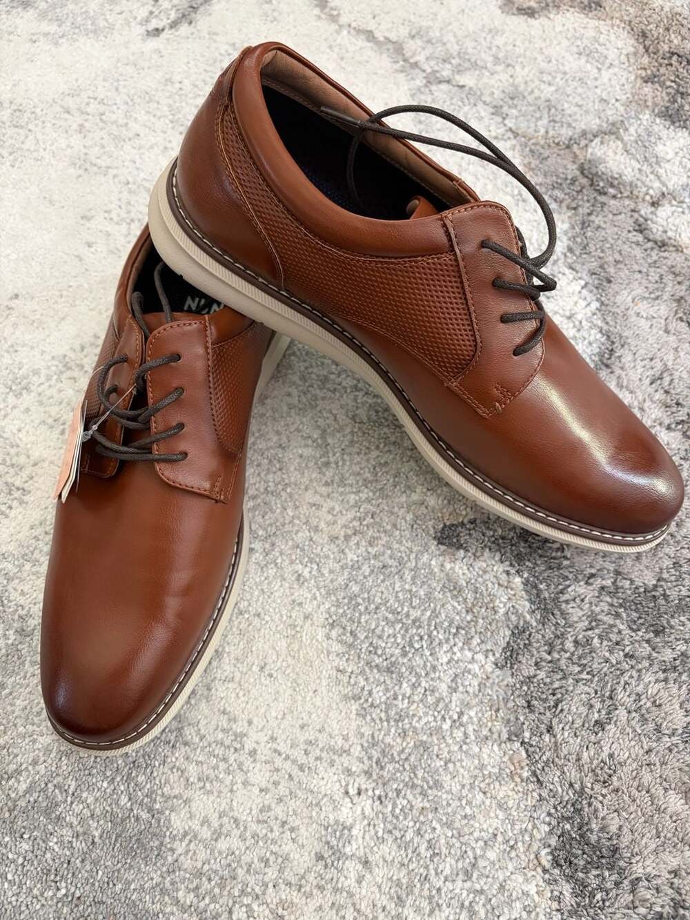 Nunn Bush Chase Plain Toe Oxford - Wide Fit